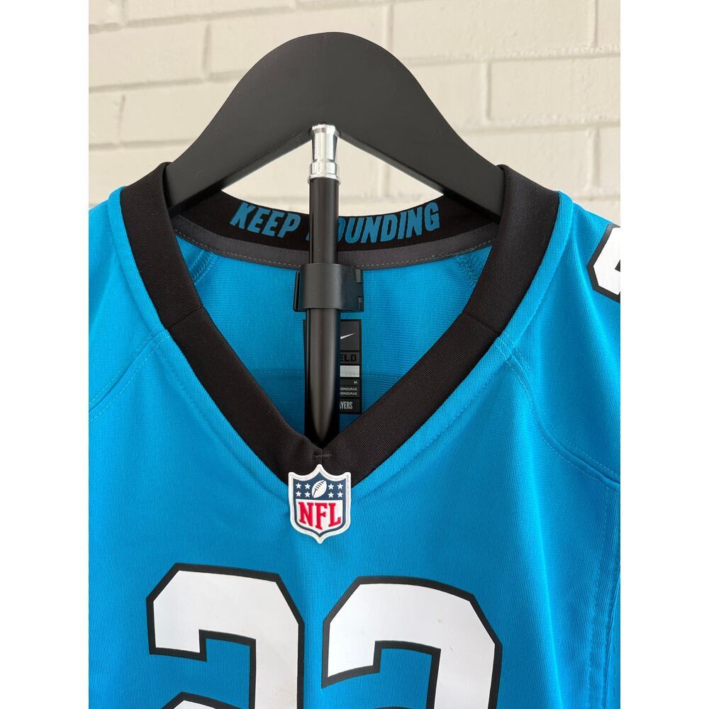 Nike Christian McCaffrey #22 Carolina Panthers On Field Jersey Women's M Blue - Picture 3 of 5